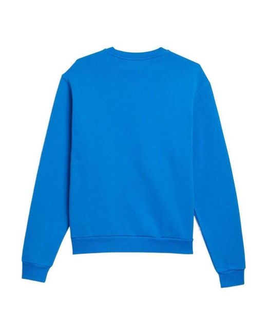 Adidas Blue Heavyweight Shmoofoil Crewneck Sweatshirt ' Bird' for men