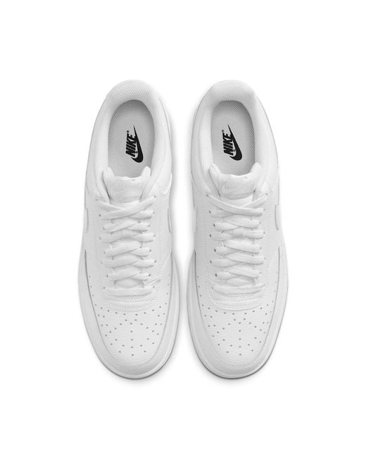 Nike White Court Vision Low 'Triple' for men