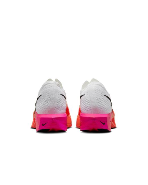 Nike White (Wmns) Vaporfly 3 Bright Crimson Fierce'