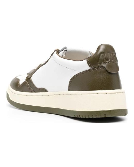 Autry White (Wmns) Medalist Low Bicolor