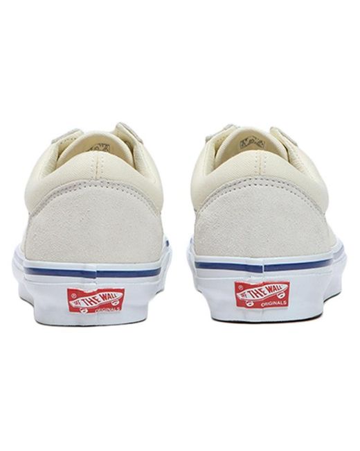 Vans White Og Old Skool Lx 'Classic' for men