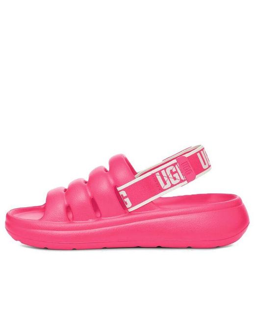 Ugg Pink (Wmns) Sport Yeah Slide 'Taffy'