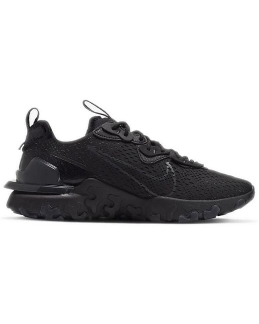 Nike Black React Vision 'Triple' for men