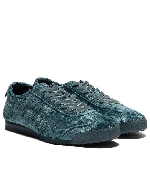 Onitsuka Tiger Blue Mexico 66 Velvet 'Grand Shark' for men