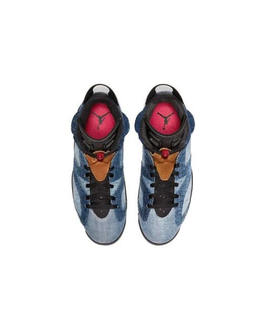 Nike Blue 6 Retro 'Washed Denim' for men