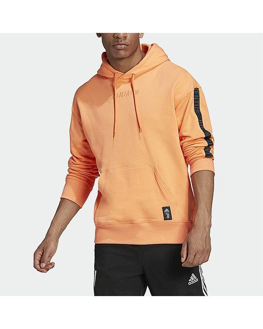 Adidas Orange Juve Ssp Juventus Soccer/Football Sports Pullover for men