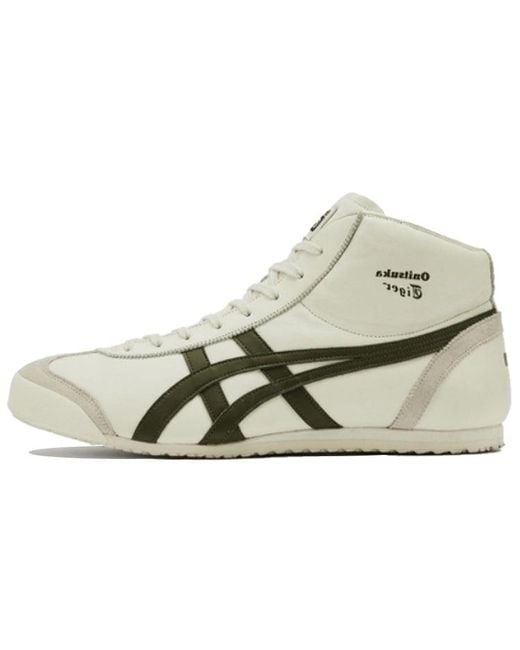 Onitsuka Tiger White Mexico Mid Runner 'Cream' for men