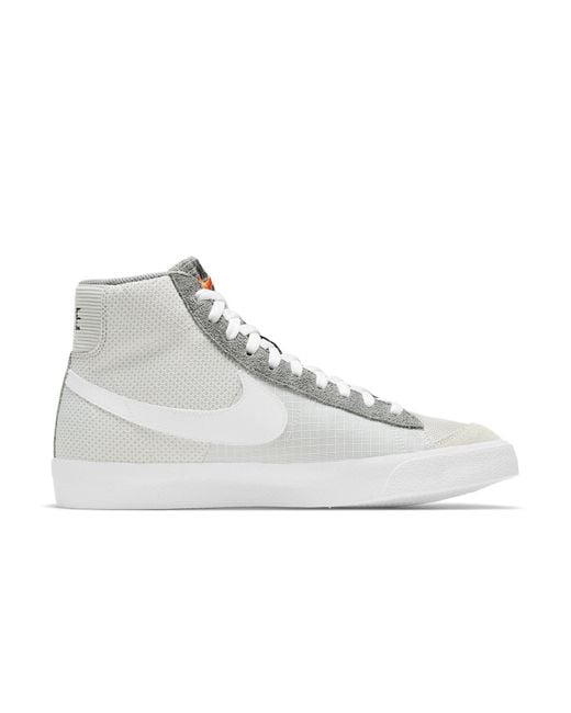 Nike Gray Blazer Mid '77 'Patch for men