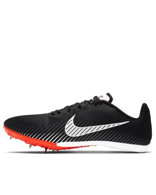 Nike Black Air Zoom Rival M 9 Spikes Hyper Crimson' for men