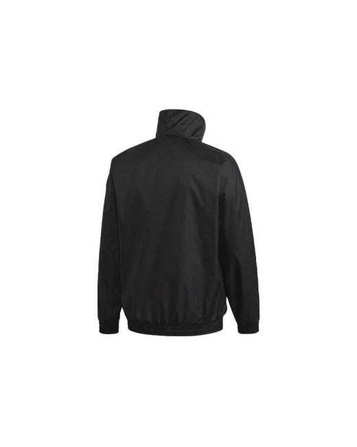 Adidas Black 3d Trefoil 3-stripes Track Top for men
