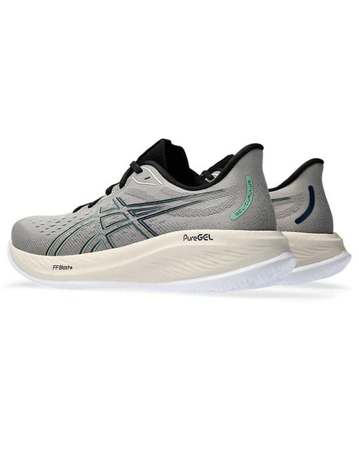 Asics Gray Gel-Cumulus 26 'Moonrock Dark Mint' for men