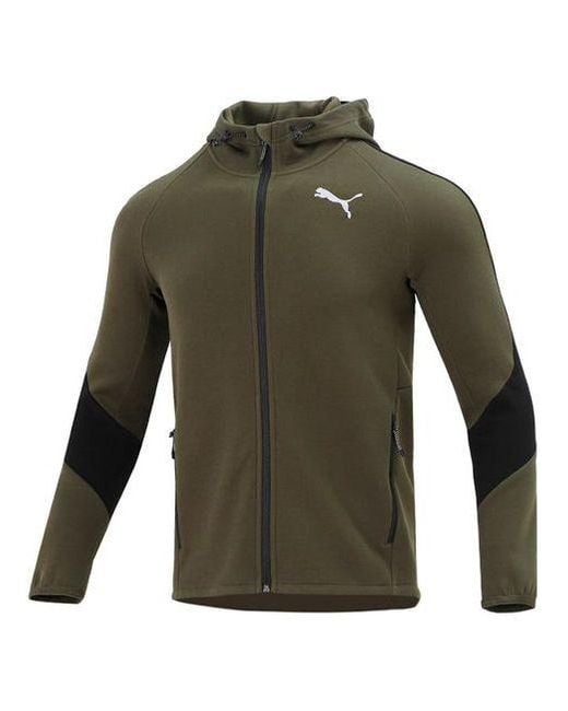 PUMA Green Casual Logo Printing for men