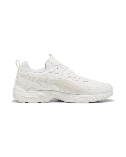 PUMA White Milenio Tech Leather Feather' for men