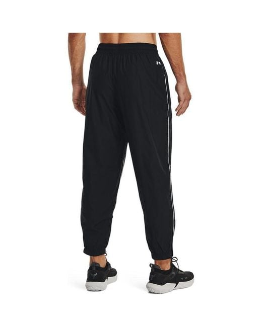 Under Armour Black Project Rock Woven Pants for men