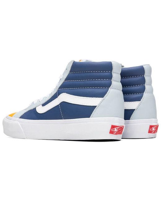 Vans Blue Sk8-Hi Reissue Ef Lx 'Saffron True' for men