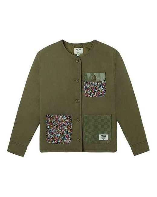 Vans Green Made With Liberty Fabric Jacket