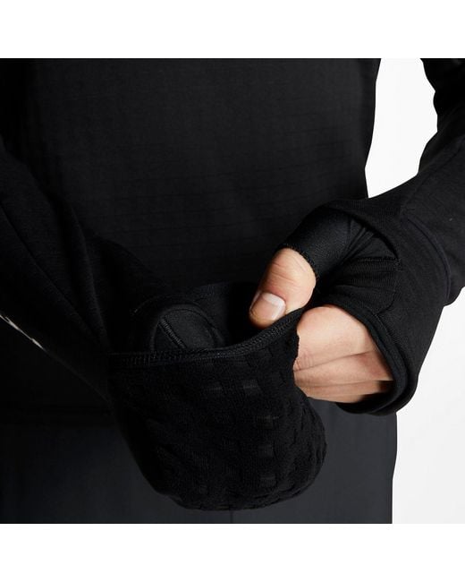 Nike Black Element Sphere Running Top for men