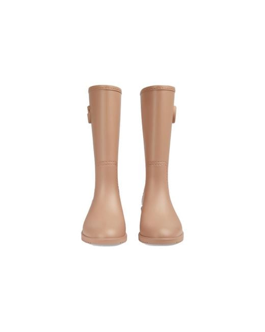 Gucci Natural (Wmns) Double G Rain Boot 'Light Rubber'