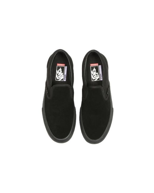 Vans Black Skate Slip-On Checkerboard' for men