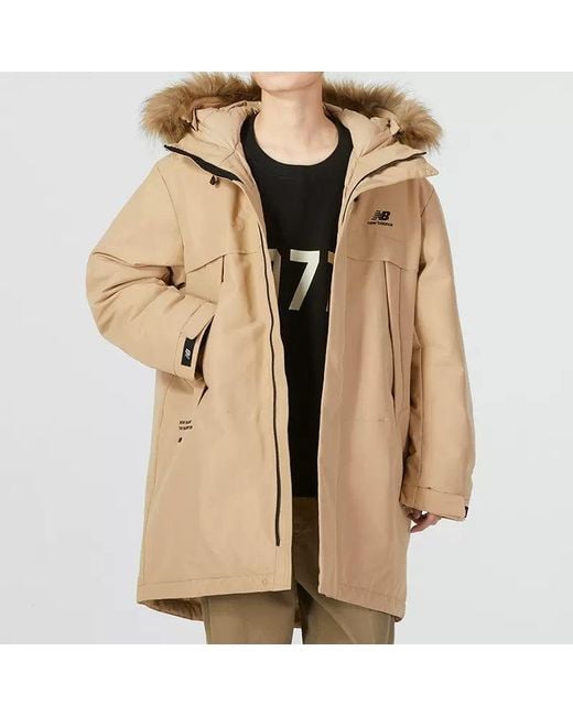 New Balance Natural Long Puff Down Jacket for men