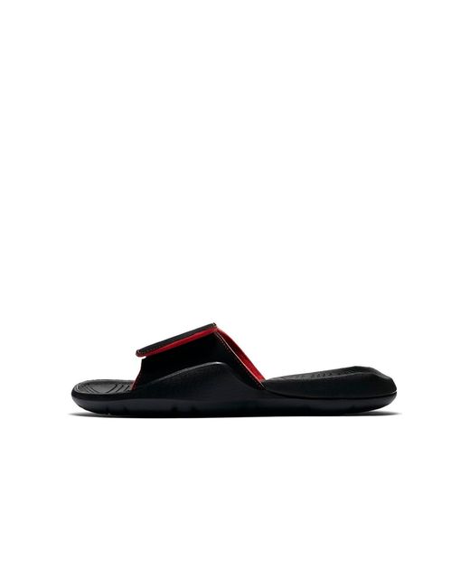 Nike Black Hydro 7 Slide 'Tech' for men