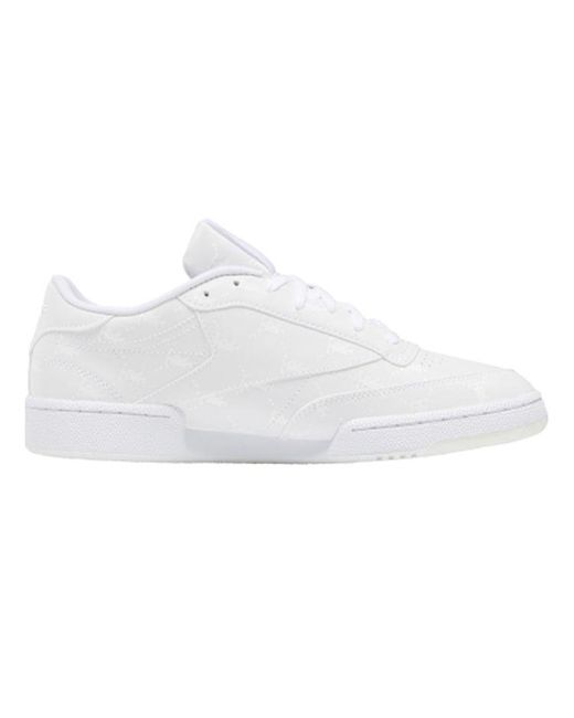 Reebok White Trs Rasch X Club C 85 Mu 'Triple' for men