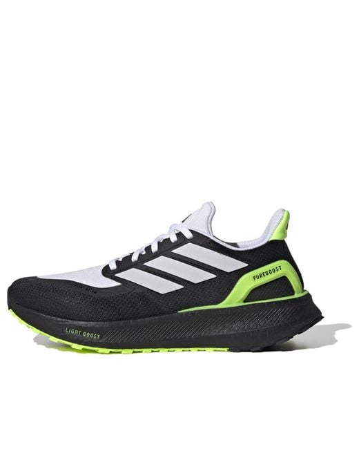 Adidas Blue Pureboost 5 Neon' for men