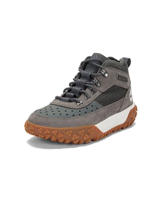 Timberland Black Greenstride Motion 6 Low Lace Up Hiking Sneakers 'Meidum' for men