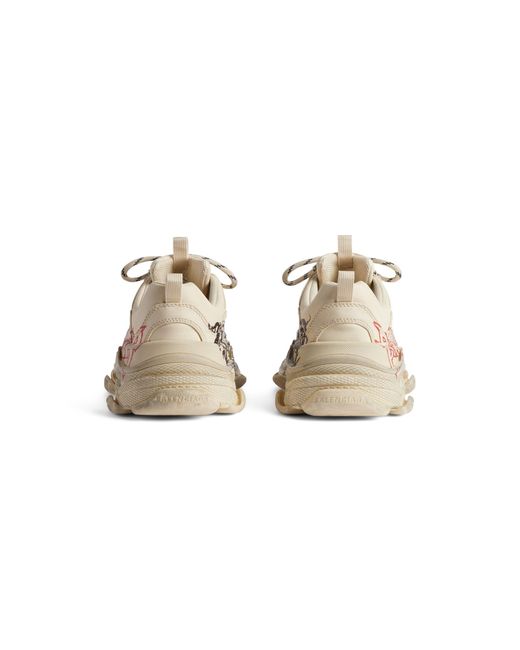 Balenciaga Pink (Wmns) Triple S Diy Metal