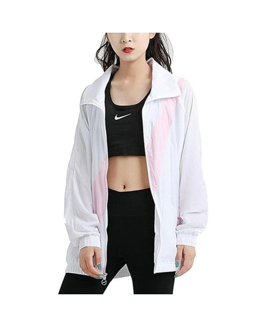 Nike White (Wmns) Big Swoosh Jacket