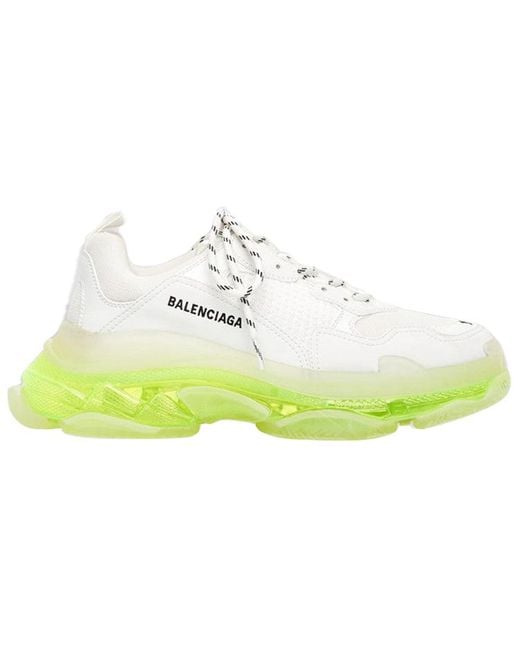 Balenciaga Green (Wmns) Triple S Sneaker 'Clear Sole