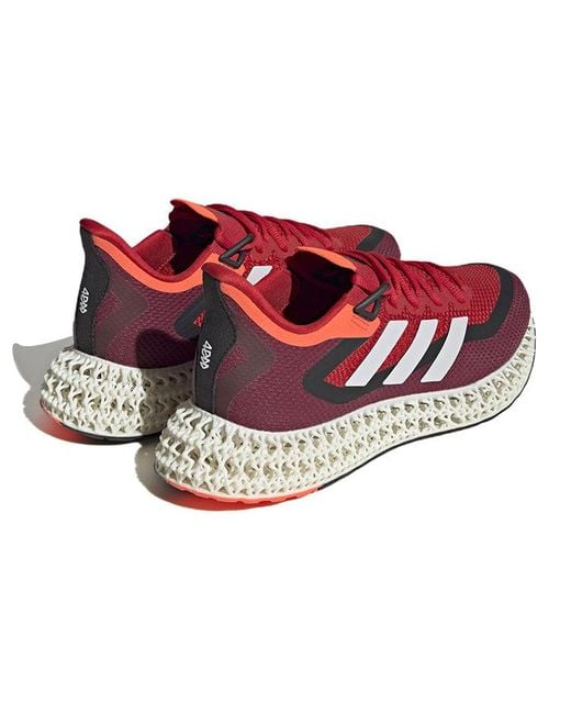 Adidas Red 4Dfwd 'Scarlet Solar' for men