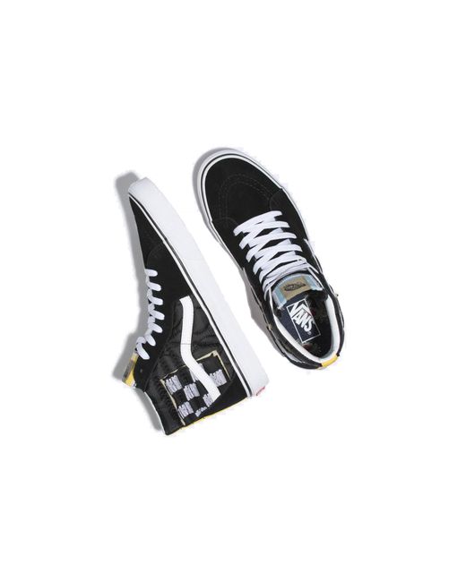 Vans Black Sk8-Hi 'Mixed Quilting' for men