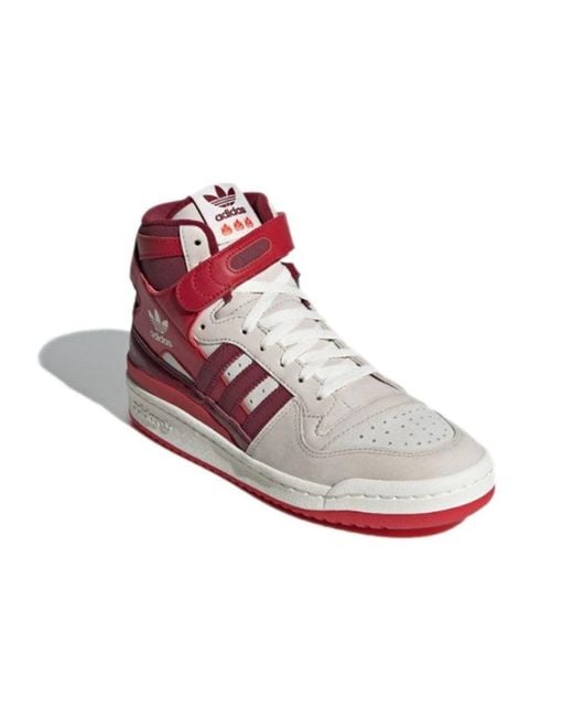 Adidas Red Originals Forum 84 High Sneakers