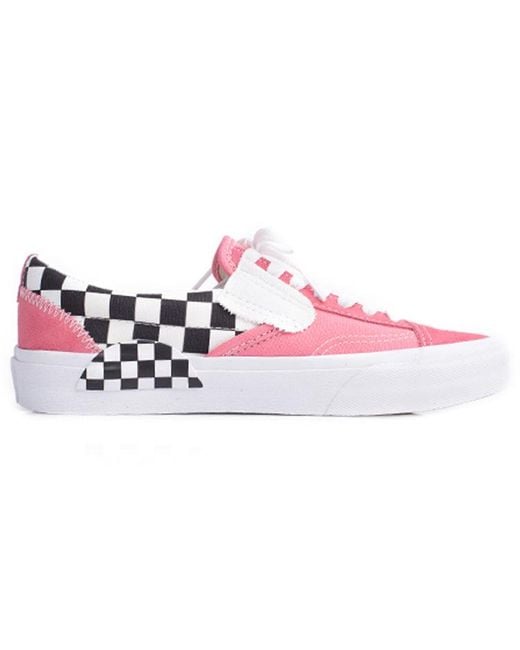 Vans Pink Slip-On Cap 'Checkerboard Strawberry' for men