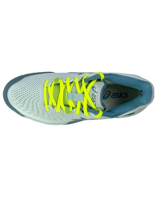 Asics Blue (Wmns) Gel Resolution 9 Wide 'Soothing Sea Gris'