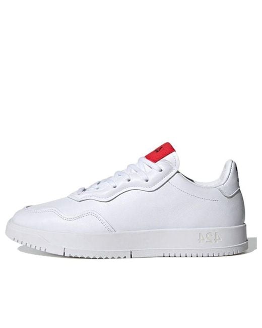 Adidas White 424 X Sc Premiere Scarlet' for men