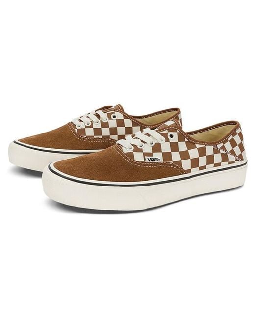 Vans Brown Authentic Vr3 Sf