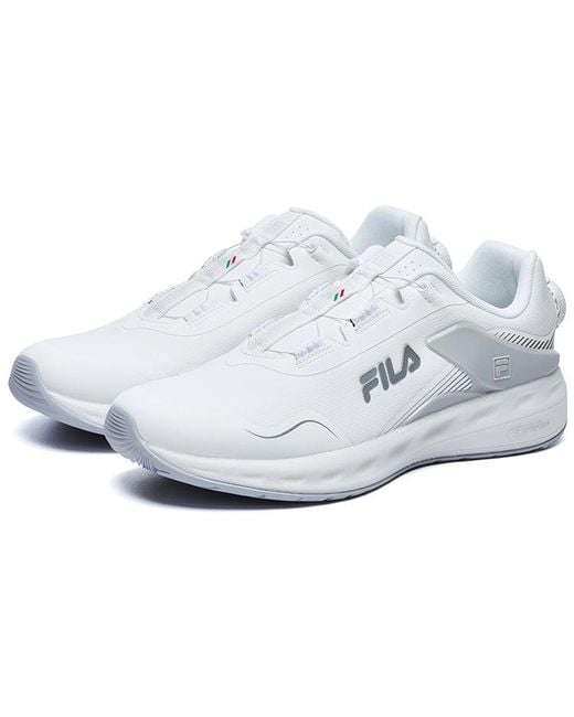 Fila White Athletics Lynx Boa Sneakers for men