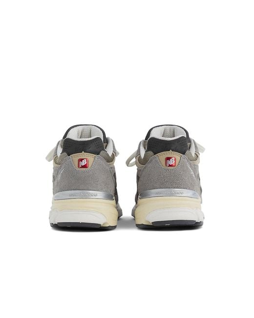 New Balance Gray Teddy Santis X 990V3 Made for men