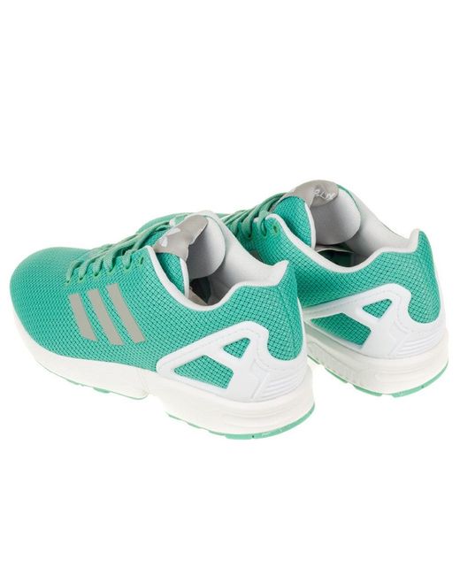 Adidas Blue (Wmns) Originals Zx Flux Shoes 'Fade Ocean'