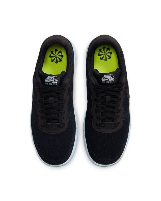 Nike Blue Air Force 1 Crater Flyknit Chambray' for men