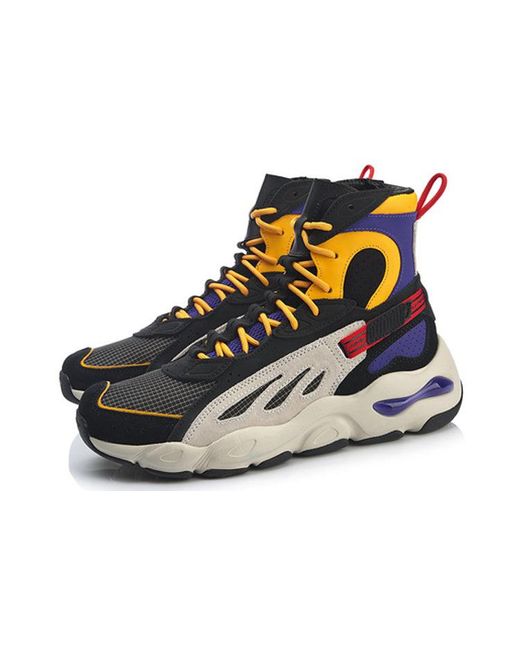 Li-ning Blue Butterfly Sky Hi for men