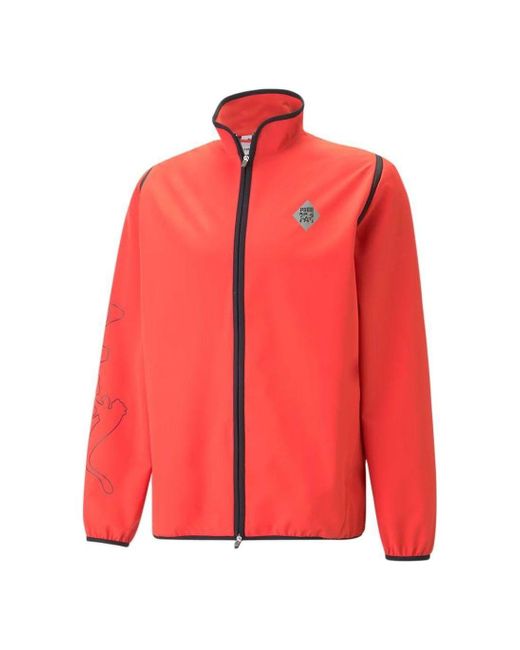 PUMA Red X Perks And Mini Zip-Off Jacket for men