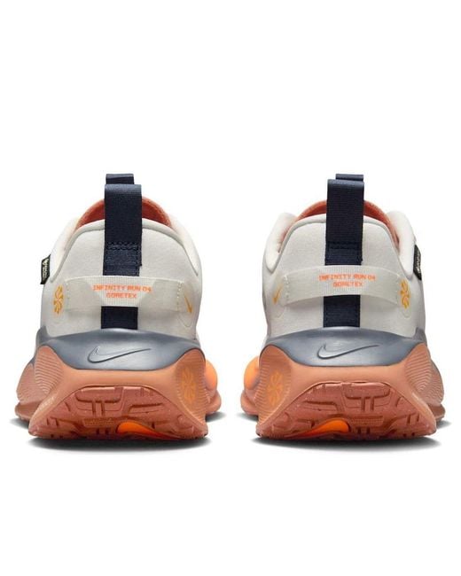 Nike Blue Reactx Infinity Run 4 Gore-Tex 'Sail Total' for men