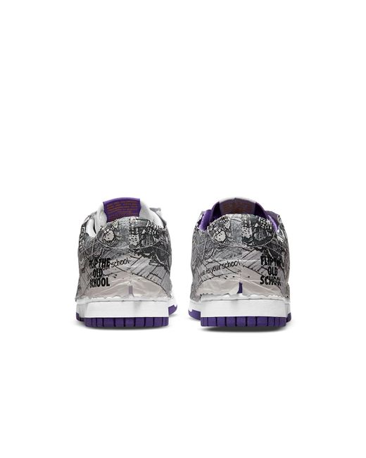 Nike Gray (Wmns) Dunk Low 'Flip The Old School'