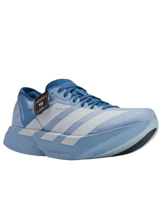 Adidas Blue Y-3 Adios Pro 4 for men