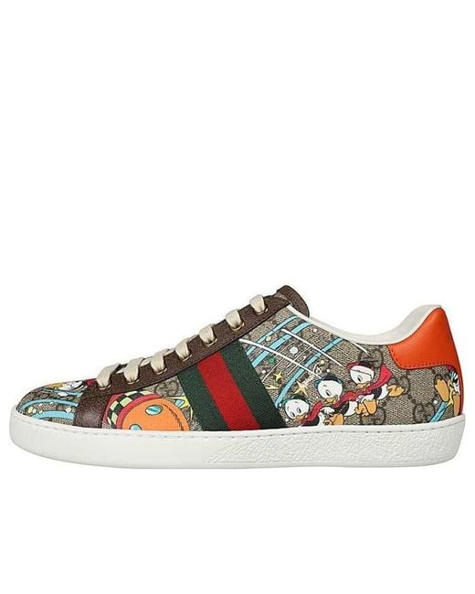 Gucci Multicolor Disney X Low-Top Sneakers