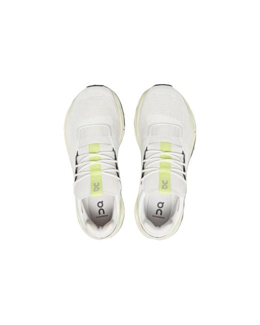 On Shoes White Cloudnova 'Undyed Seedling' for men