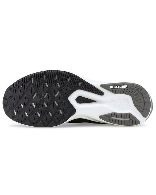 PUMA Black Deviate Nitro Running Shoes Trainers